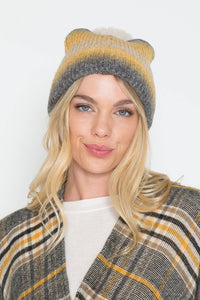 Ombre beanie