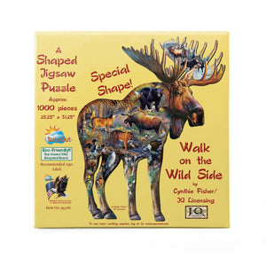 Walk on the Wild Side SHAPED Puzzle