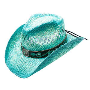 TURQUOISE HAT