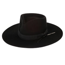 Load image into Gallery viewer, Byron Bay Wool Felt Hat: Dark Brown / Large/Extra Large
