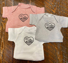 Load image into Gallery viewer, MTN Love Onesie: Pink / 18 Months
