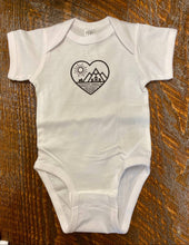Load image into Gallery viewer, MTN Love Onesie: Gray / 18 Months
