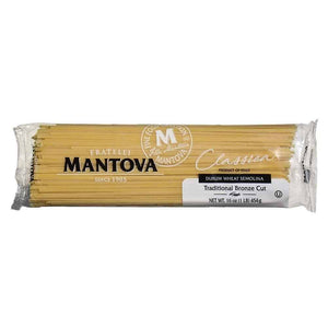 Fine Italian Food - Mantova Bronze Cut Linguine Pasta, 1 lb.