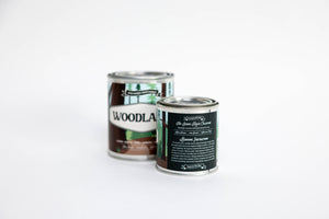 Woodlands Wood Wick Paint Can Candle: Half Pint
