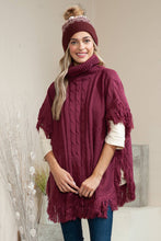 Load image into Gallery viewer, Burgundy beanie
