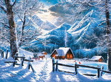 Load image into Gallery viewer, On a Snowy Morning 500pc Puzzle: 18x24
