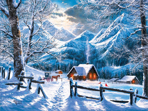 On a Snowy Morning 500pc Puzzle: 18x24