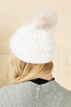 Load image into Gallery viewer, White beanie
