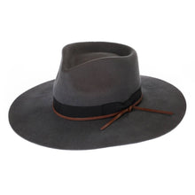 Load image into Gallery viewer, Byron Bay Wool Felt Hat: Grey / Large/Extra Large
