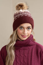 Load image into Gallery viewer, Burgundy beanie
