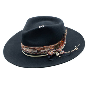 Destiny Wool Felt Adjustable Wide Brim Hat