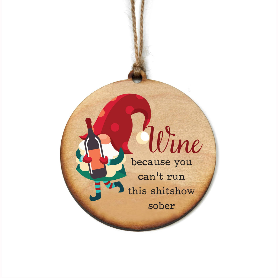 Driftless Studios - Wine Gnome Ornaments - Christmas Decor