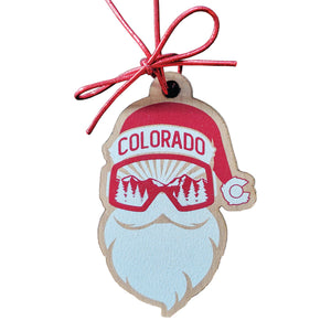 ColoradoCool Apparel - Santa Ornament