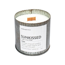 Load image into Gallery viewer, Sunkissed Wood Wick Rustic Farmhouse Soy Candle: 10oz
