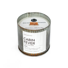 Load image into Gallery viewer, Cabin Fever Wood Wick Rustic Farmhouse Soy Candle: 10oz
