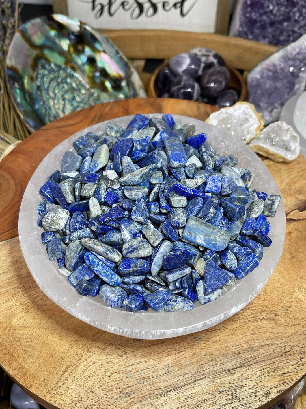 Natural Lapis Lazuli Chip , Real Lapis Lazuli chip , Lapis Lazuli Tumble Loose Stone , Lapis Lazuli Crystal chips